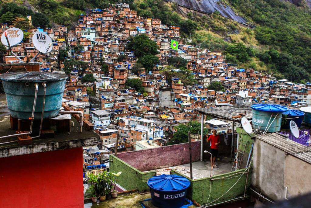 Rocinha, largest favela in Rio de Janeiro
