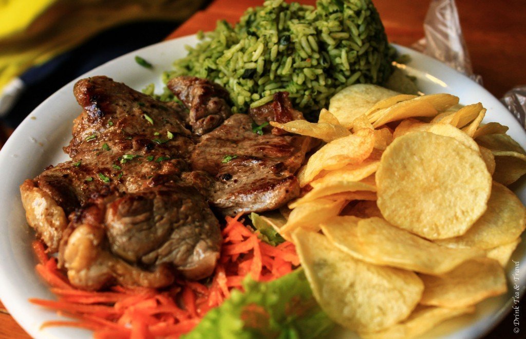 Brazilian dishes: Steak meat