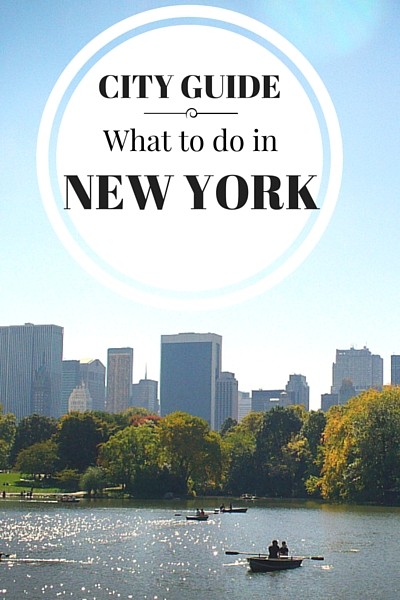 New York City is a place everyone should visit at least once!