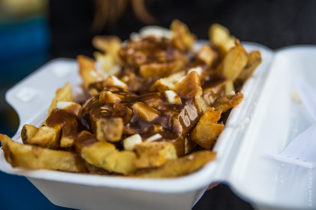 Poutine from a food truck in Toronto, Canada