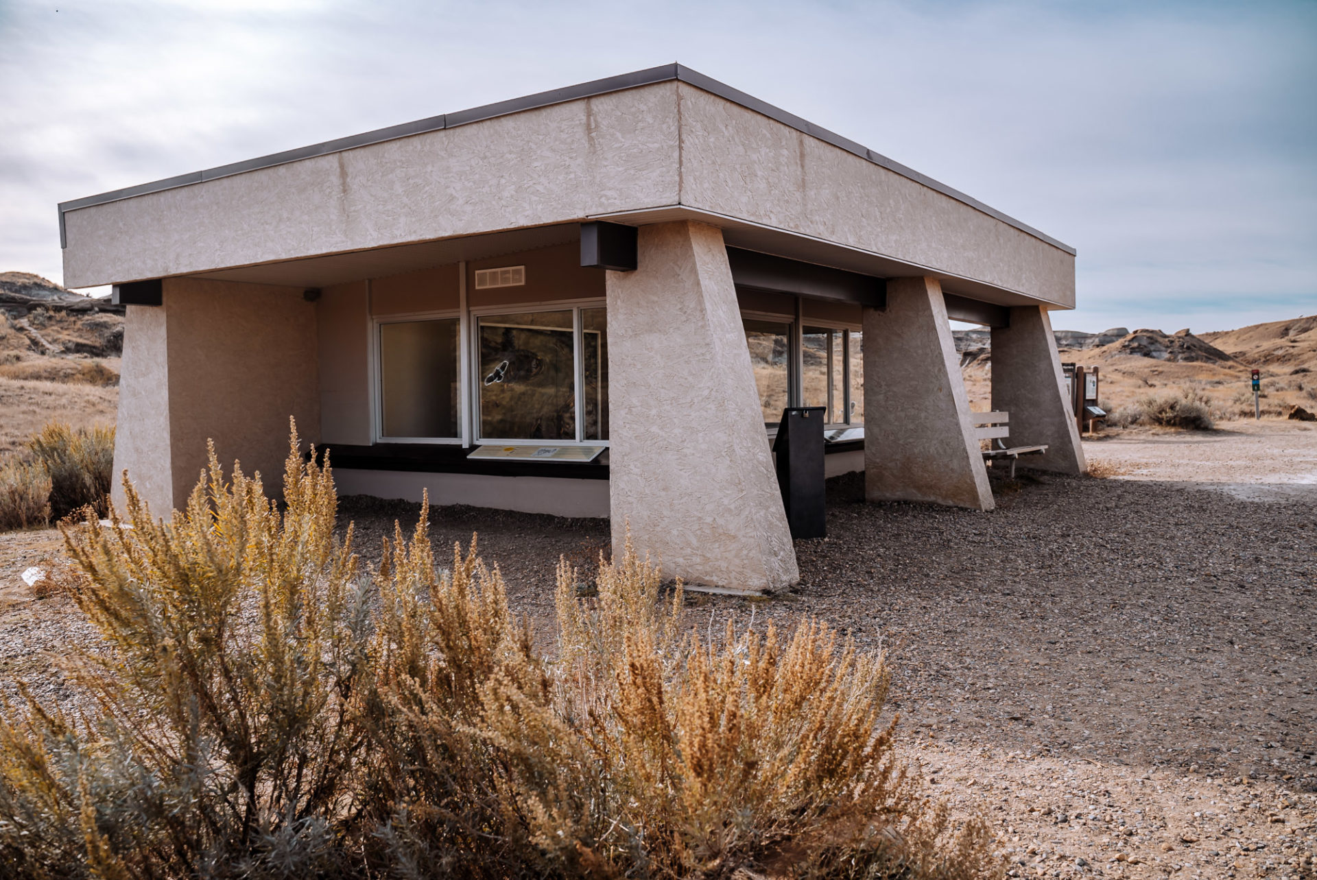 Fossil Shelter in Dinosaur Provincial Park