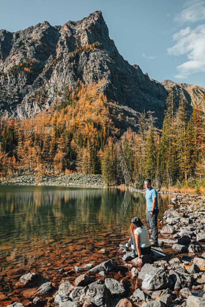 Canada Alberta Rocky Mountains Banff Arnica Lake OM