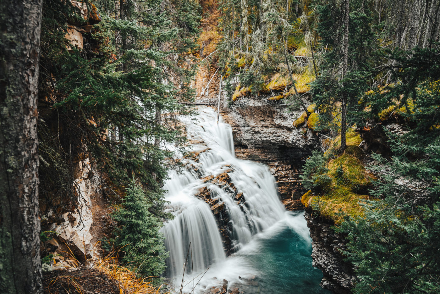 Canada Alberta Rocky Mountains Banff Johnston Canyon oksana 04669