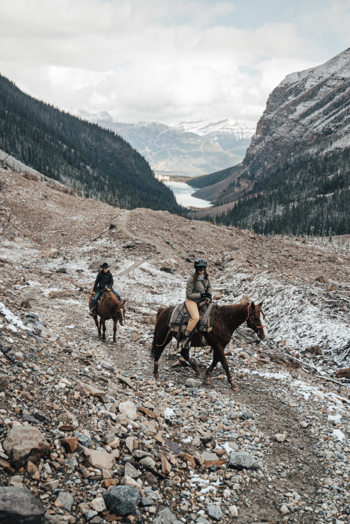 Canada Alberta Rocky Mountains Banff Lake Louise horse Oksana 04340