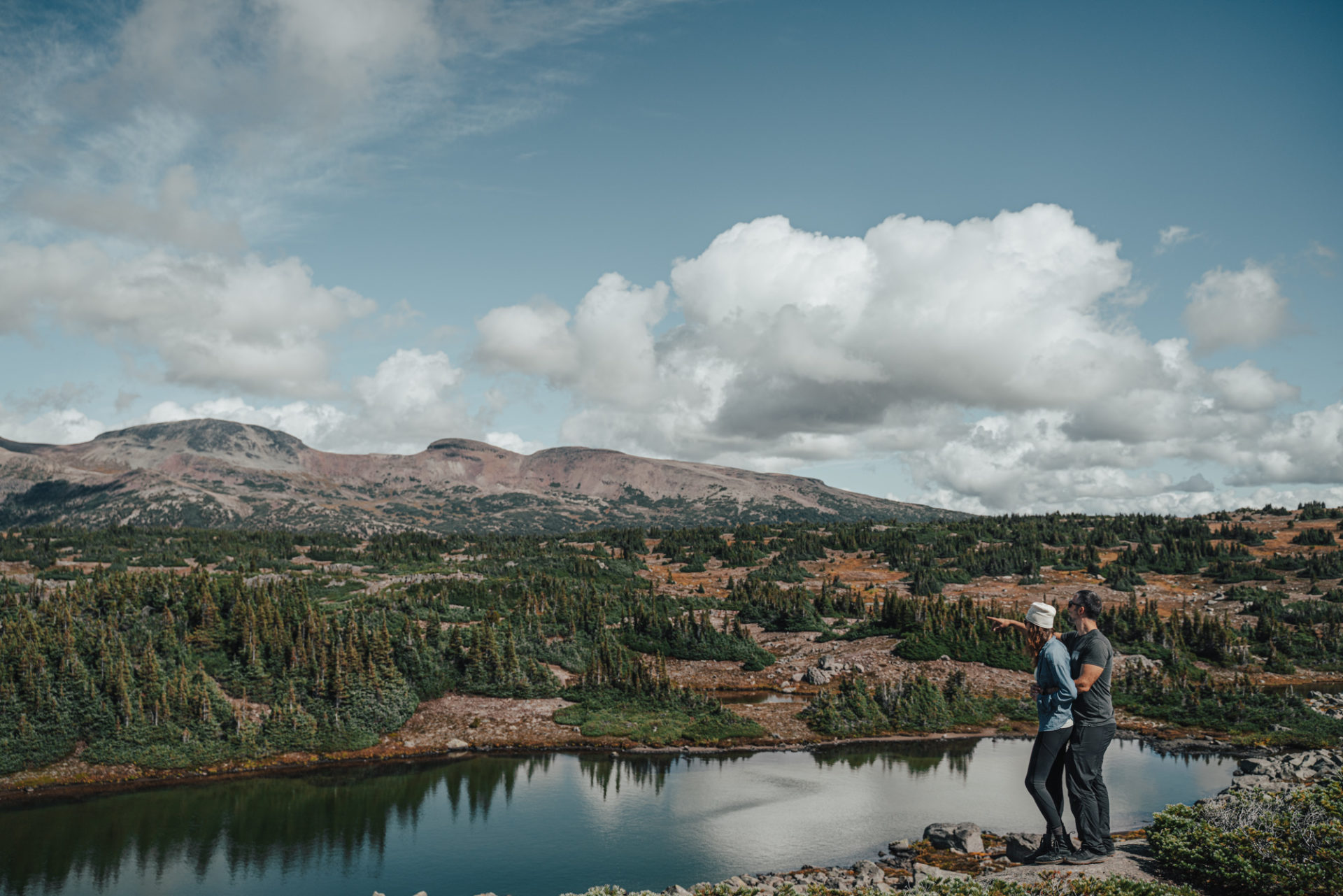 Overlooking the Rainbow Valley, Tweedsmuir Provincial Park