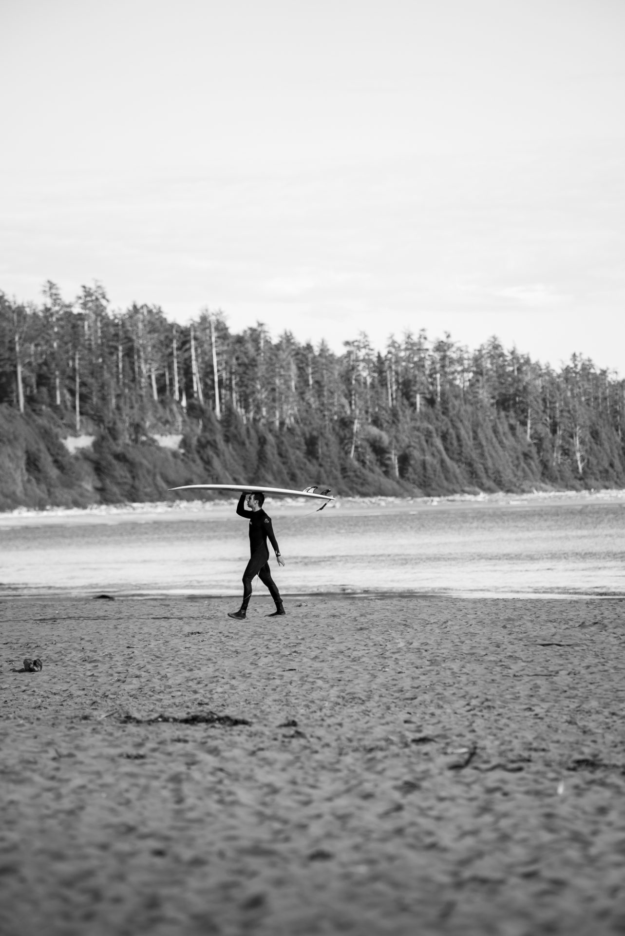 Surfing in Tofino