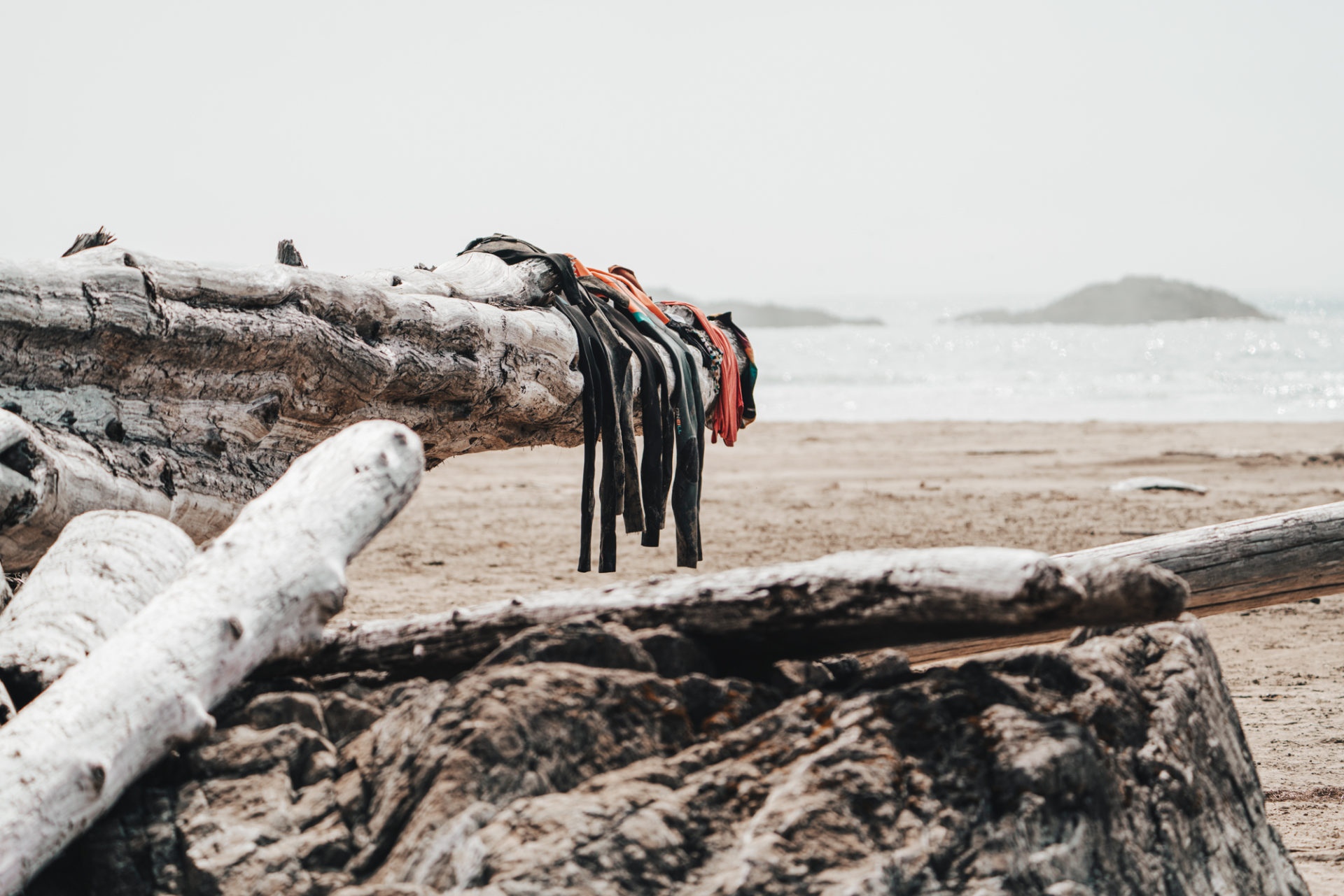 Surfing in Tofino