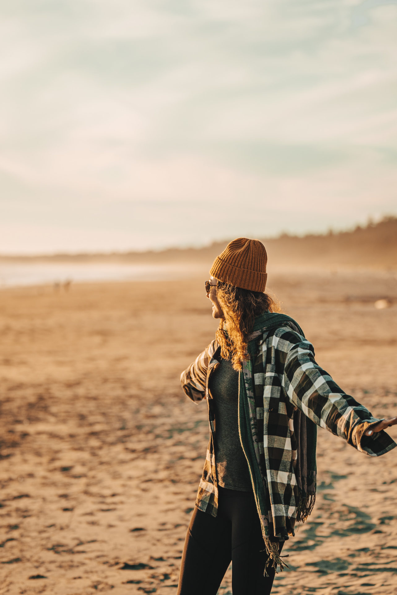 Enjoying the beach, things to do in Tofino