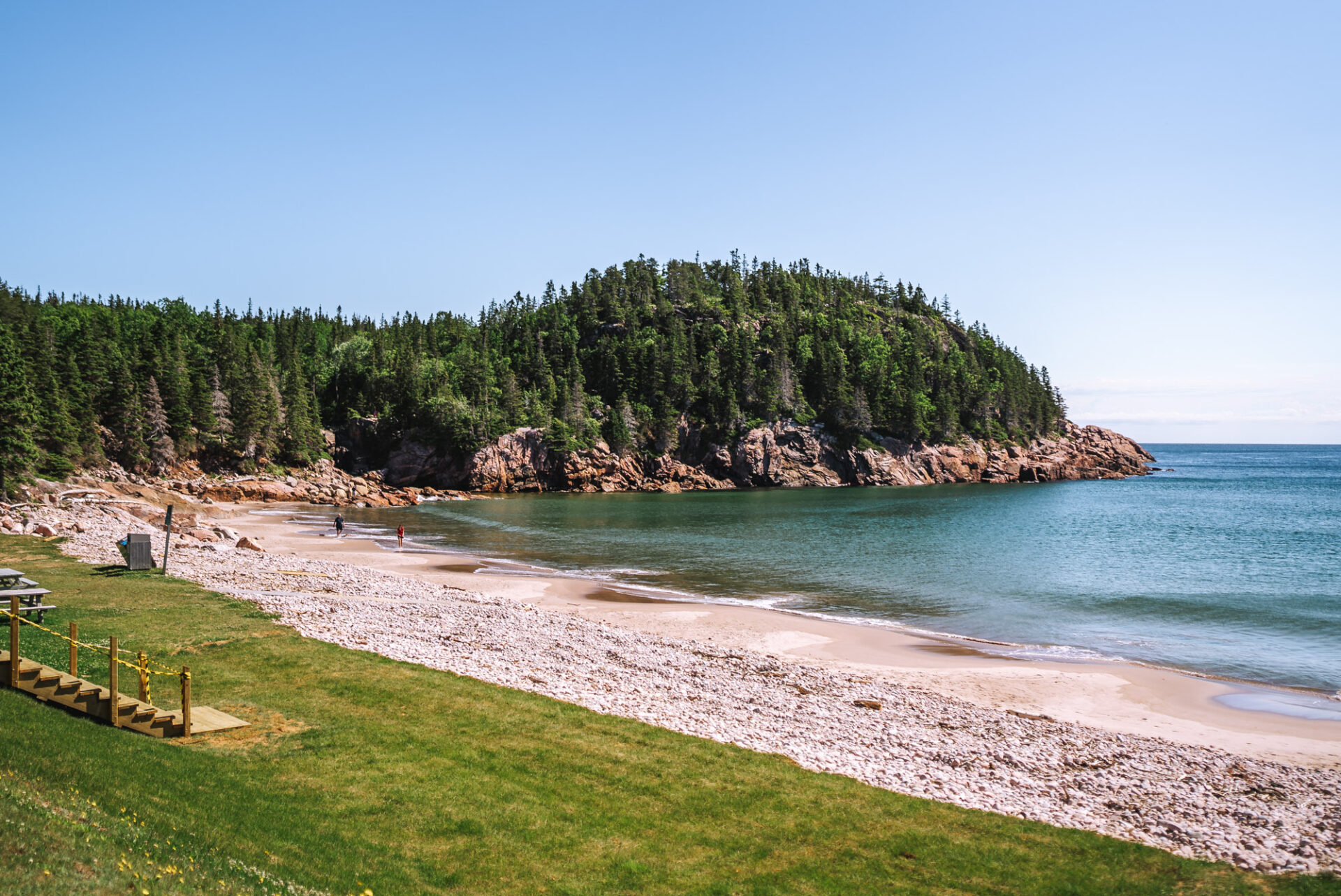 Canada Cape Breton Cabot Trail Black Brook Cove Beach 01110