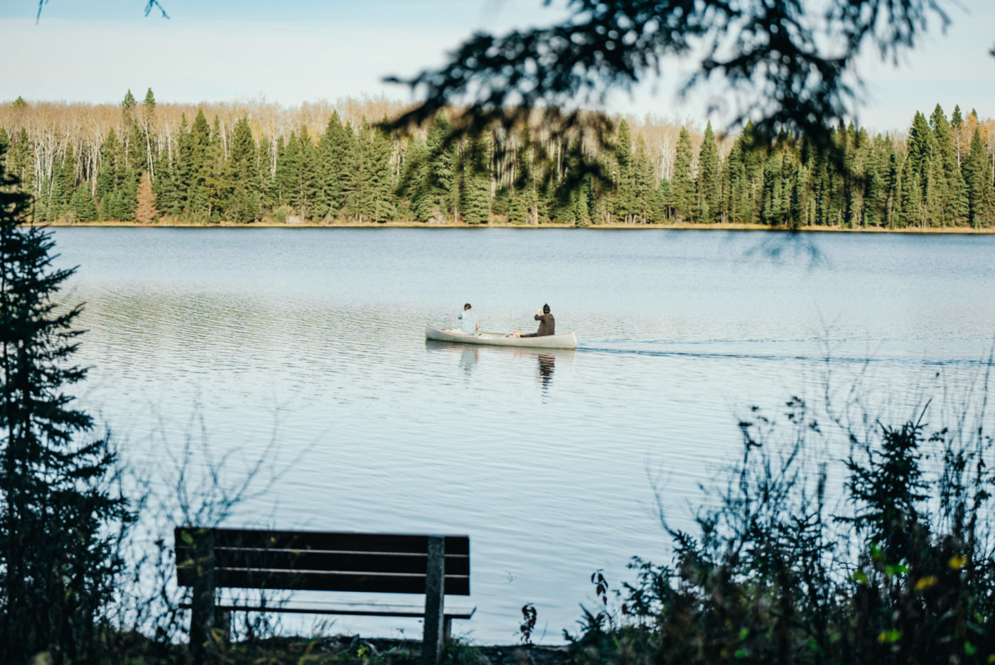 Canada Manitoba Riding Mountain National Park Kinosao Lake kayaking 04881