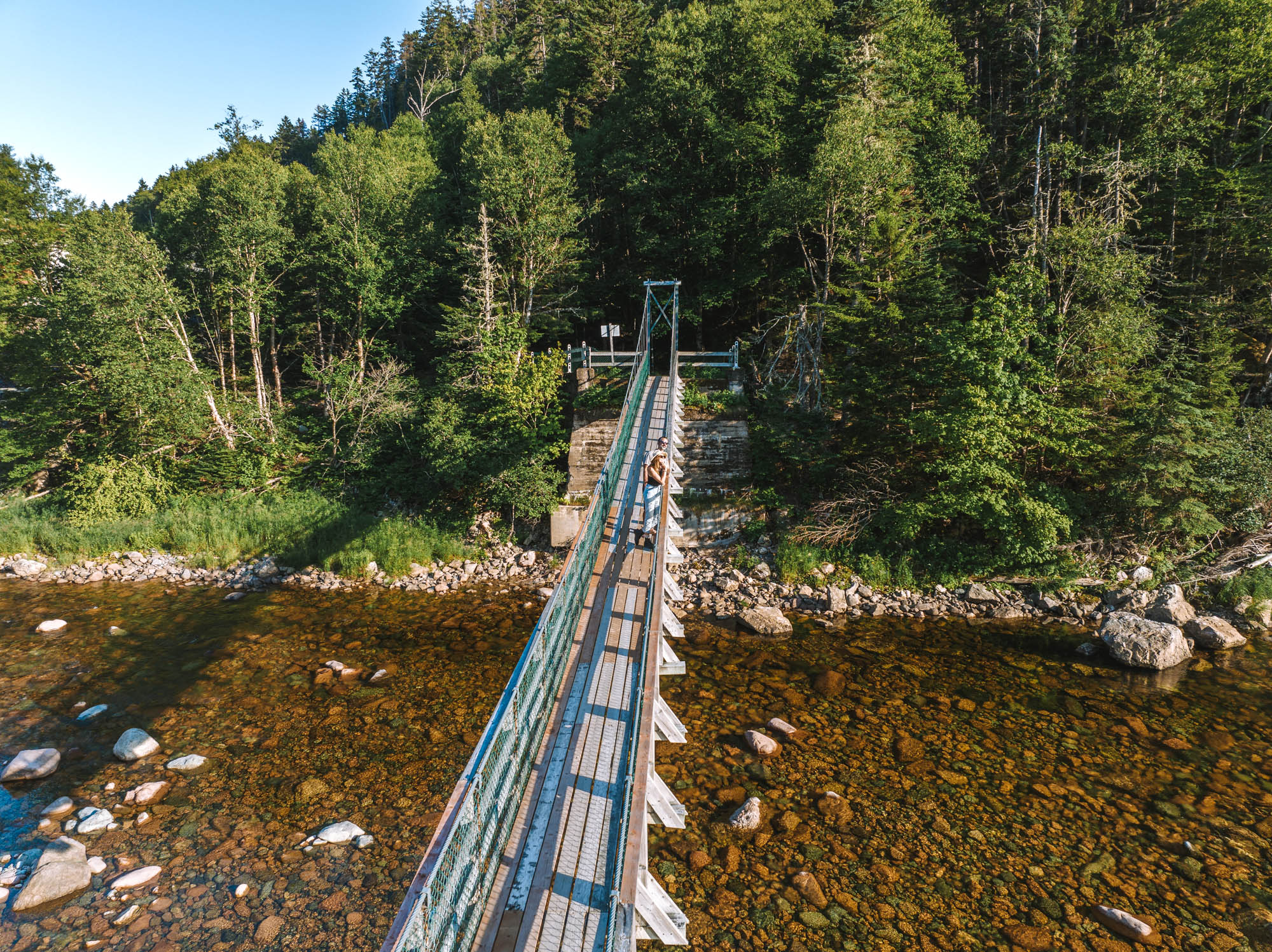 Big Salmon Suspension Bridge