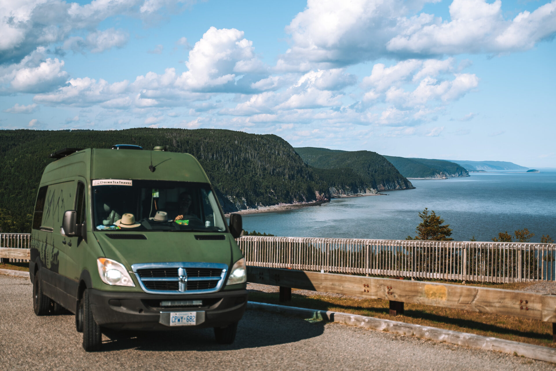 Canada New Brunswick Fundy Trail Parkway Long Beach lookout 01736