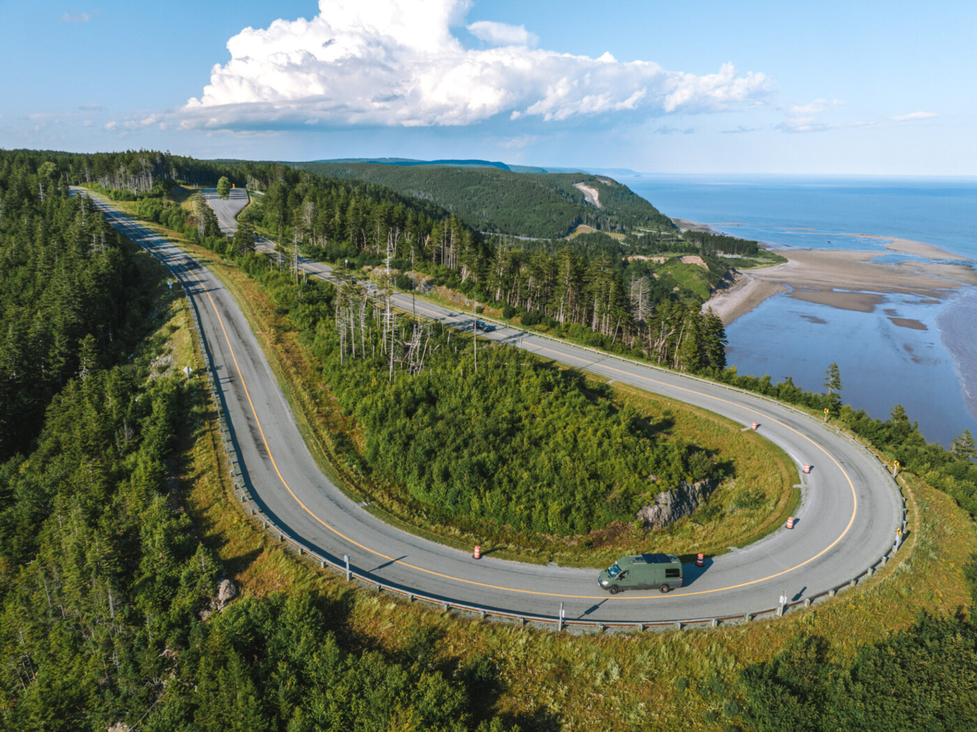 Fundy Trail Parkway, New Brunswick, road trip maritimes canada 