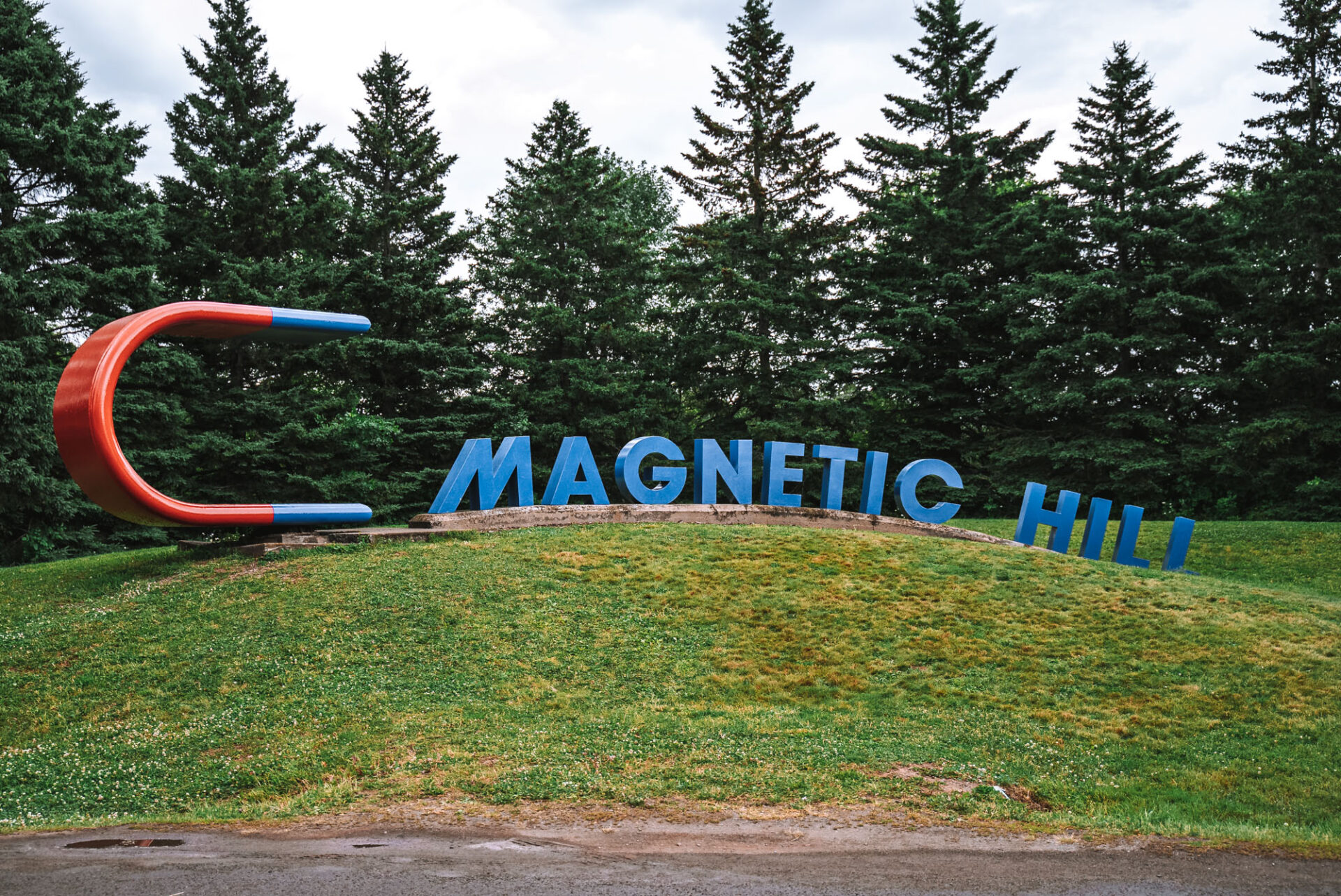 Magnetic Hill, things to do in New Brunswick
