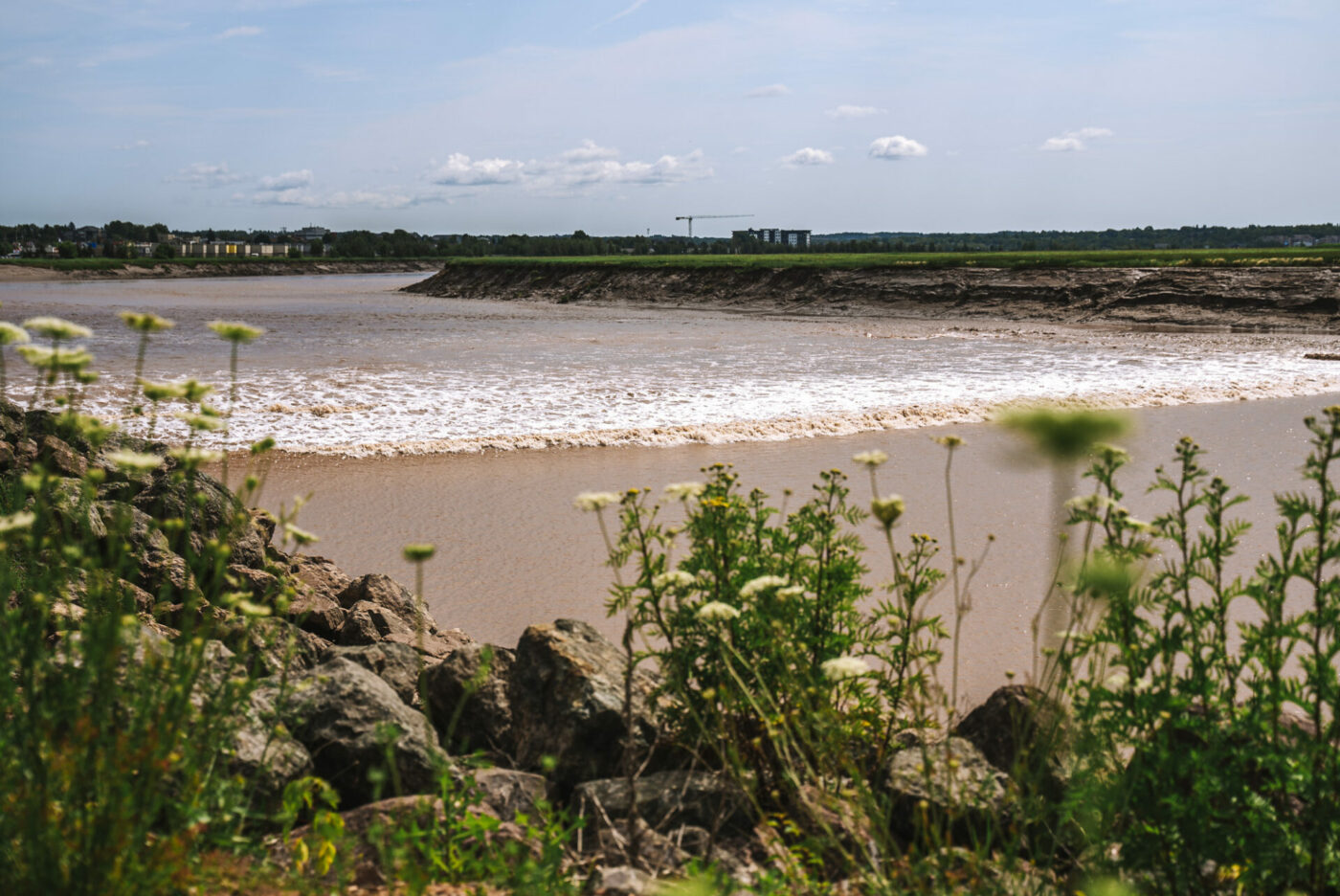 Canada New Brunswick Moncton Tidal Bore 01550