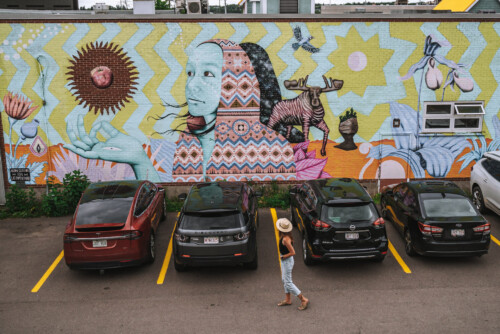 Canada New Brunswick Moncton downtown street art Oksana-01587