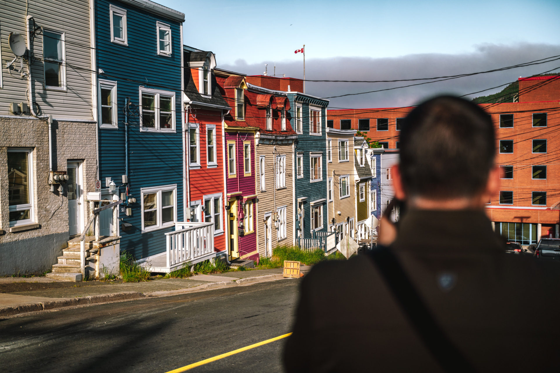 Duckworth Street, St John's, Newfoundland, Canada, Downtown…