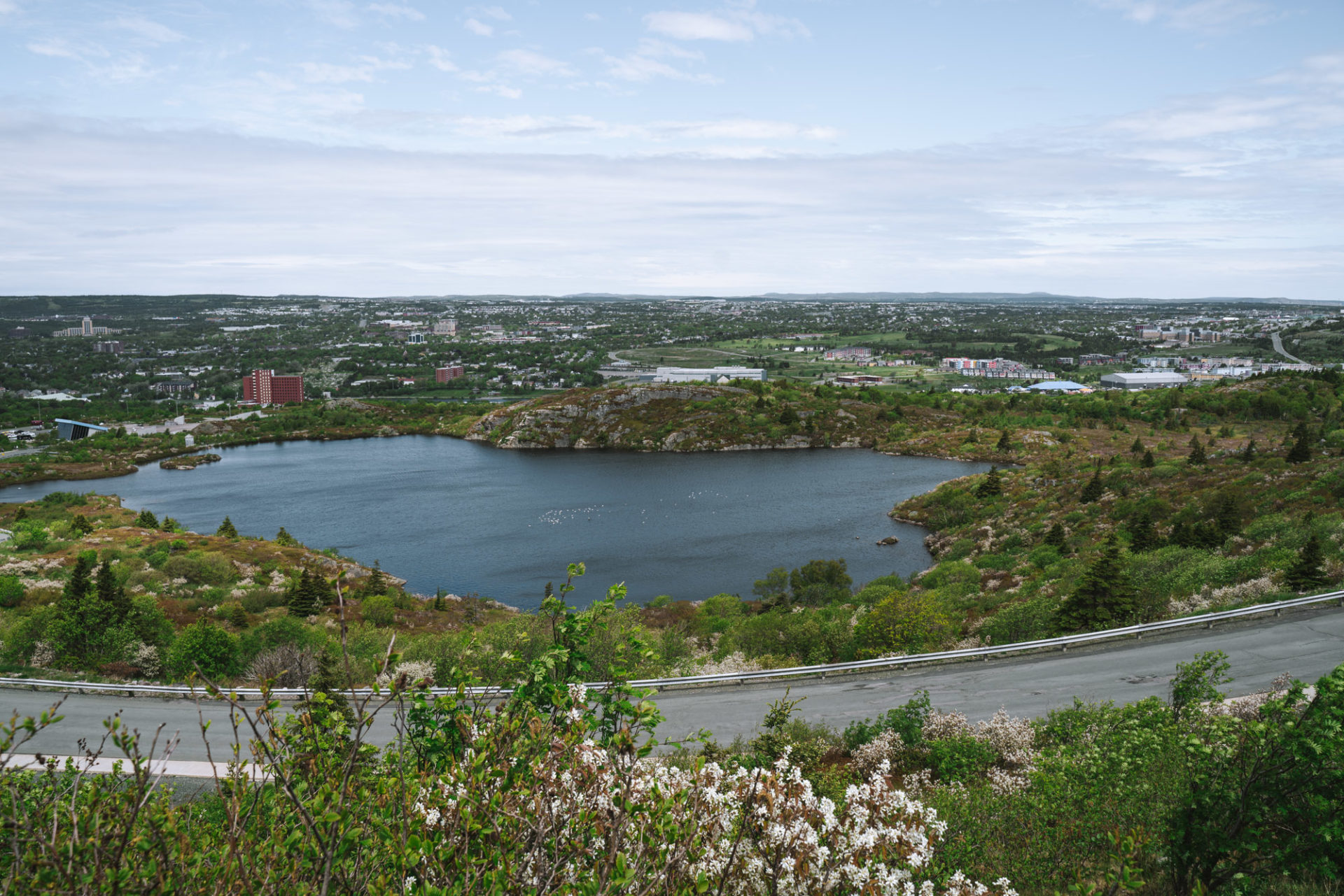 Canada Newfoundland St Johns Siganl Hill view 02843