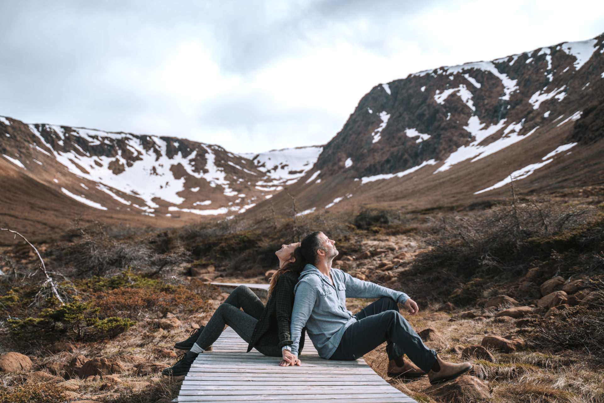 On the Tablelands Trail in Gros Morne National Park, Newfoundland and Labrador