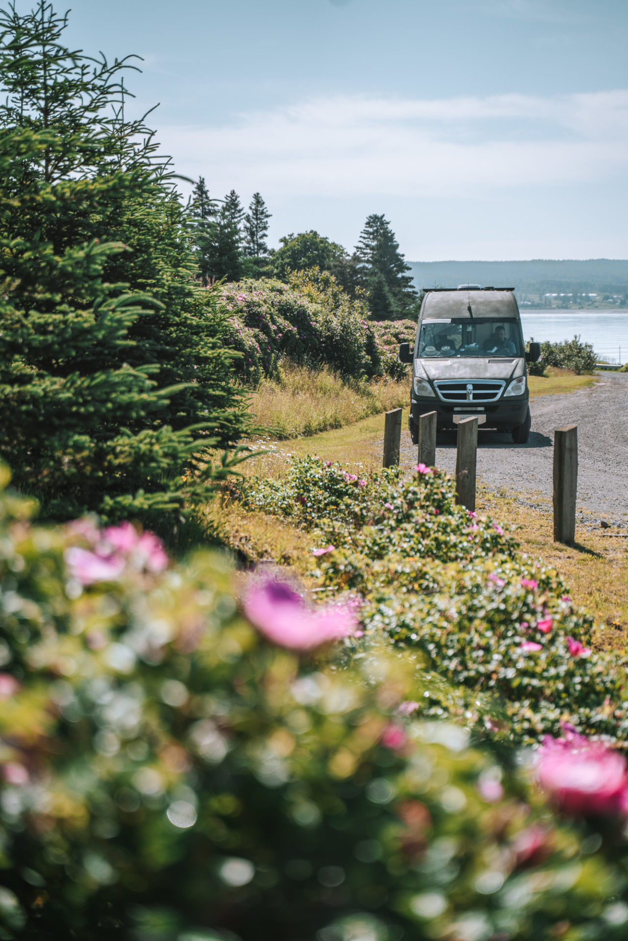 Exploring Annapolis Valley with our campervan, Benji