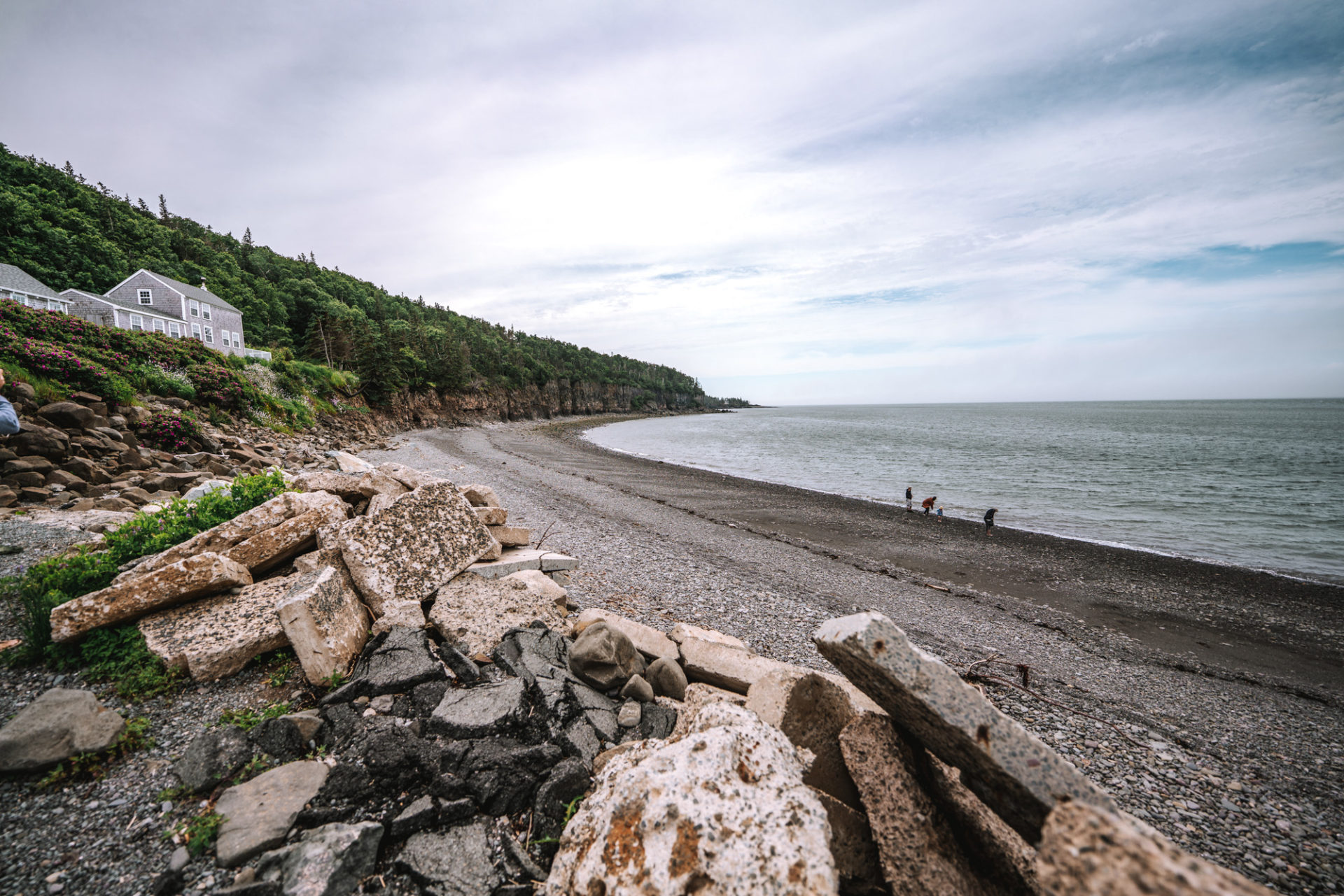 Bay of Fundy shore, Annapolis Valley, Nova Scotia