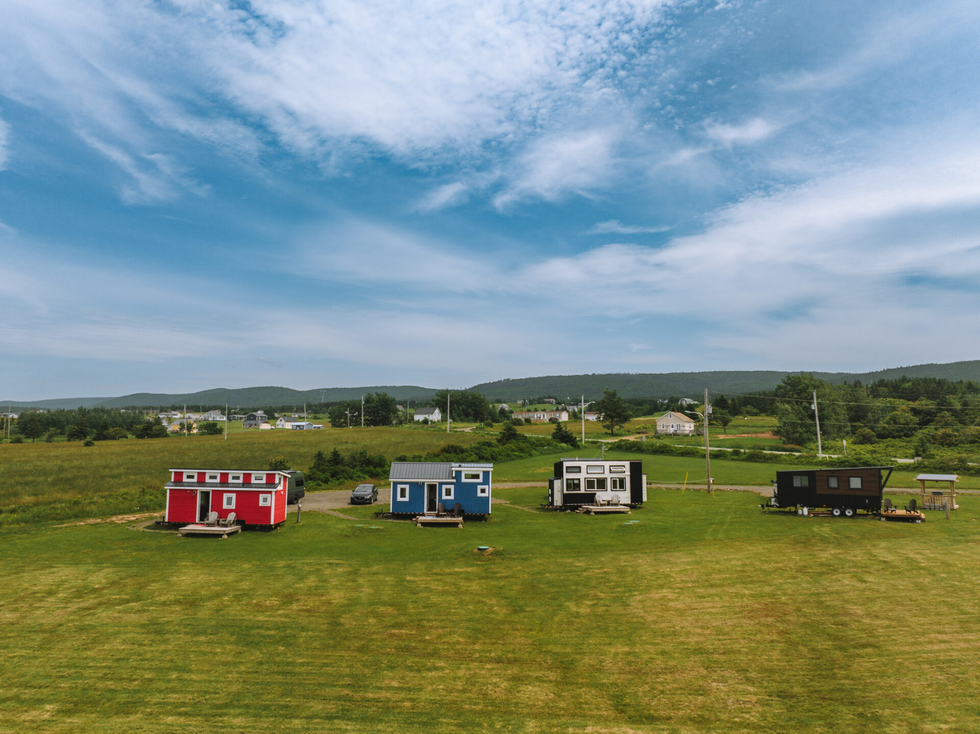 Canada Nova Scotia Cape Breton Cabot Trail Margaree Harbour tiny house 0247