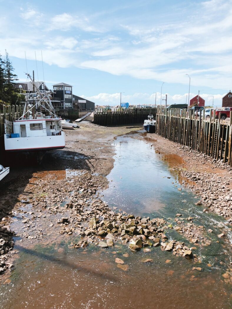 Canada Nova Scotia Halls Harbour tide 1344