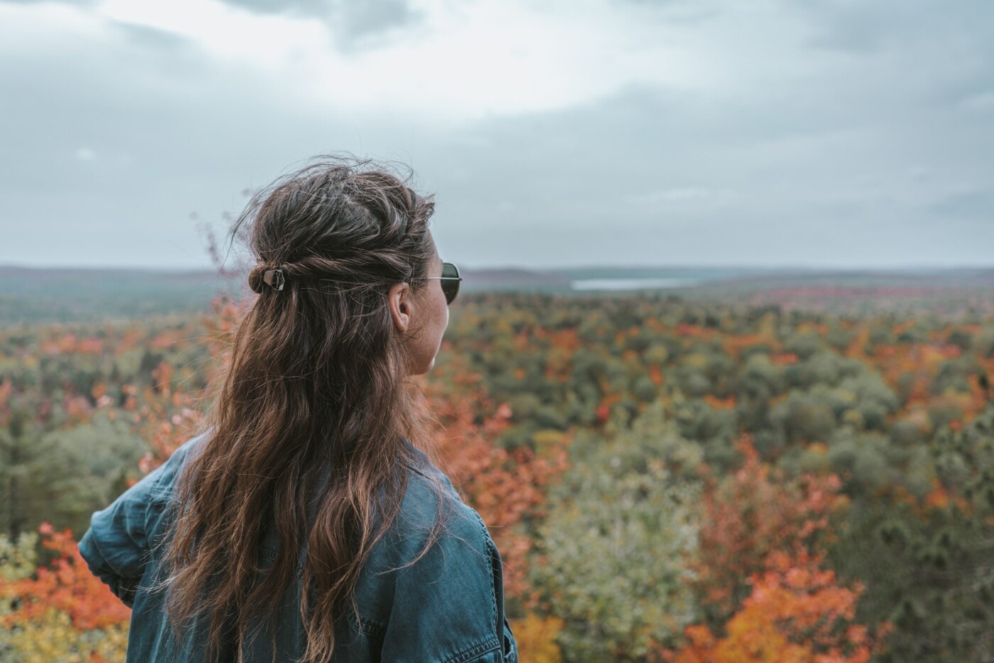 Canada Ontario Algonquin Provincial Park Oksana lookout 06555