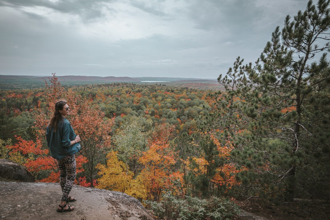 Canada Ontario Algonquin Provincial Park lookout Oksana 06553