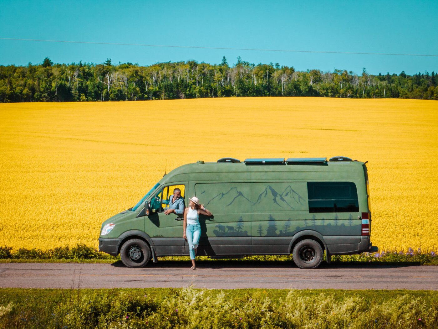 Canada PEI North Cape drive Benji OM 0477