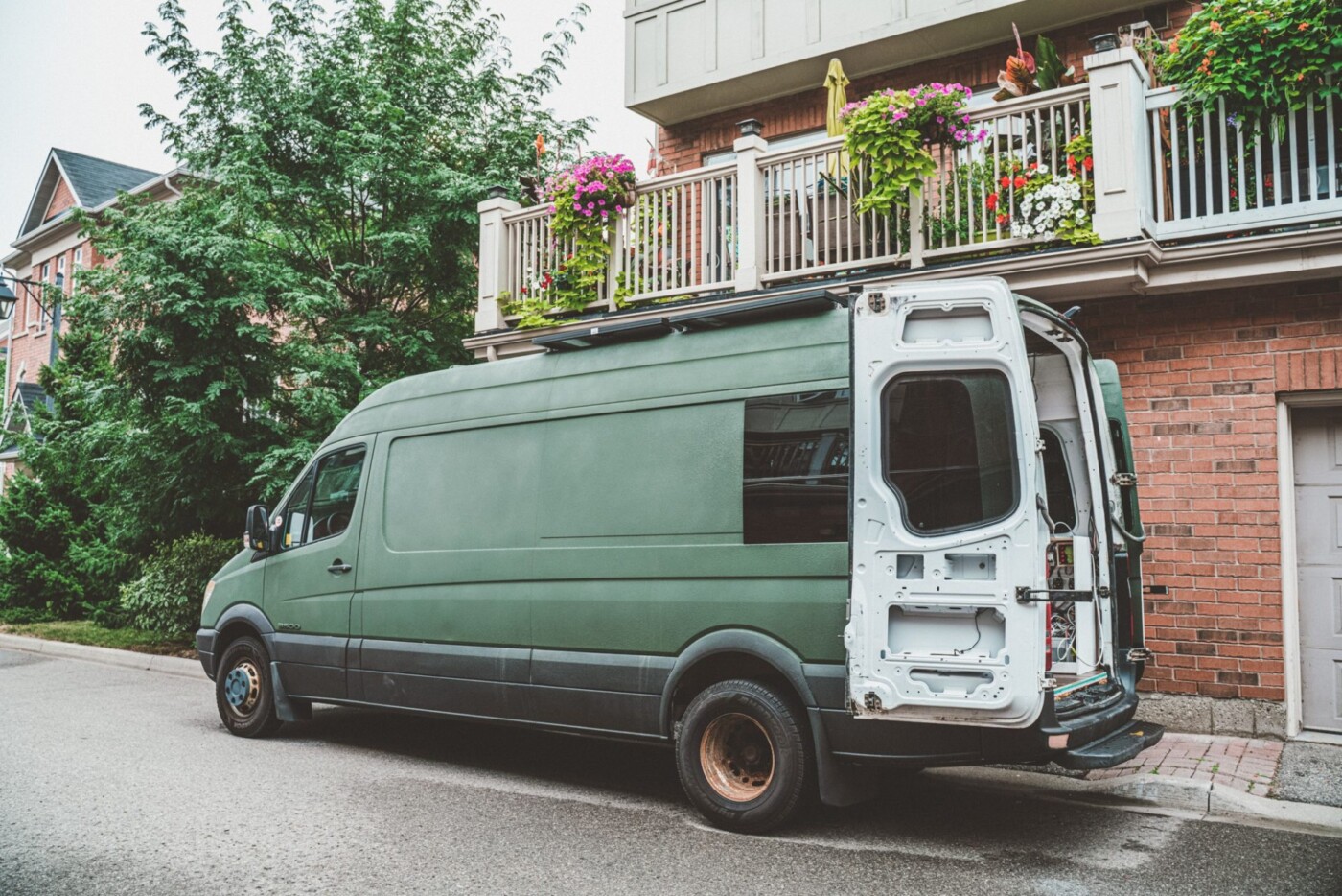 Canada Vanlife Sprinter van build 06239