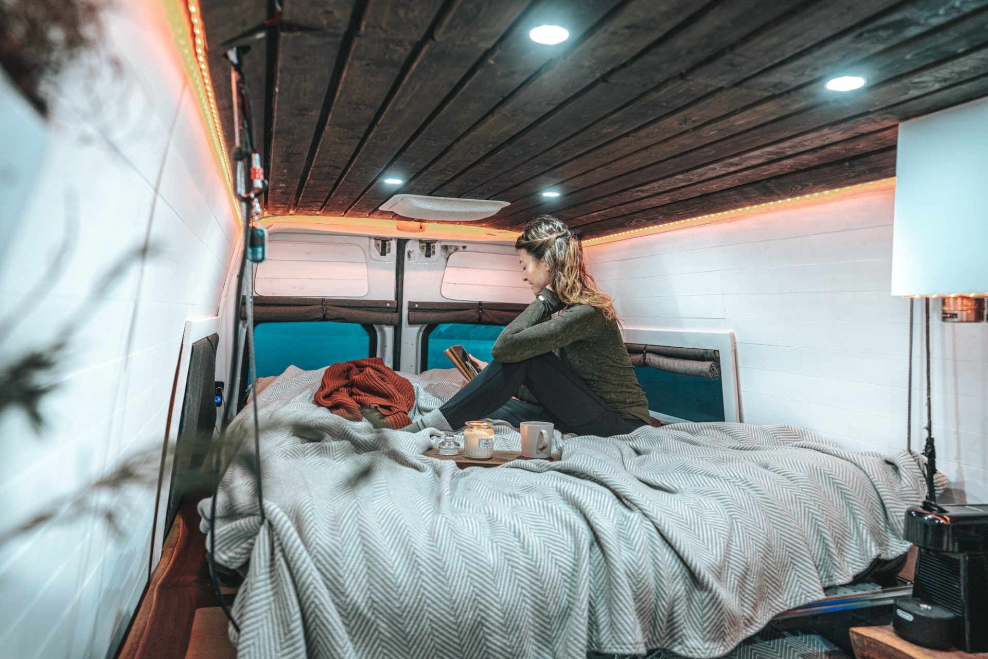How to Build a CHEAP DIY Elevator Bed for Your Van Conversion