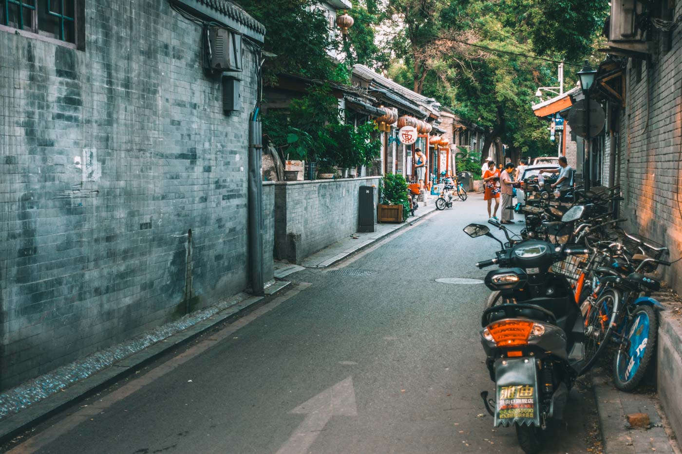 Public toilets an be found everywhere in China, including the hutongs (small residential alleyways)