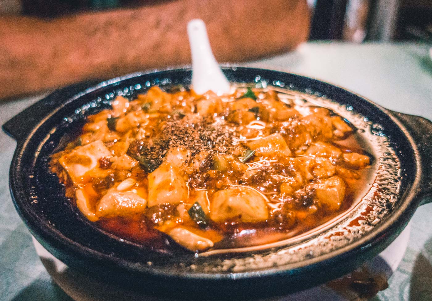 Mapu Doufu (Mapo Tofu), one of Sichuan's best local dish