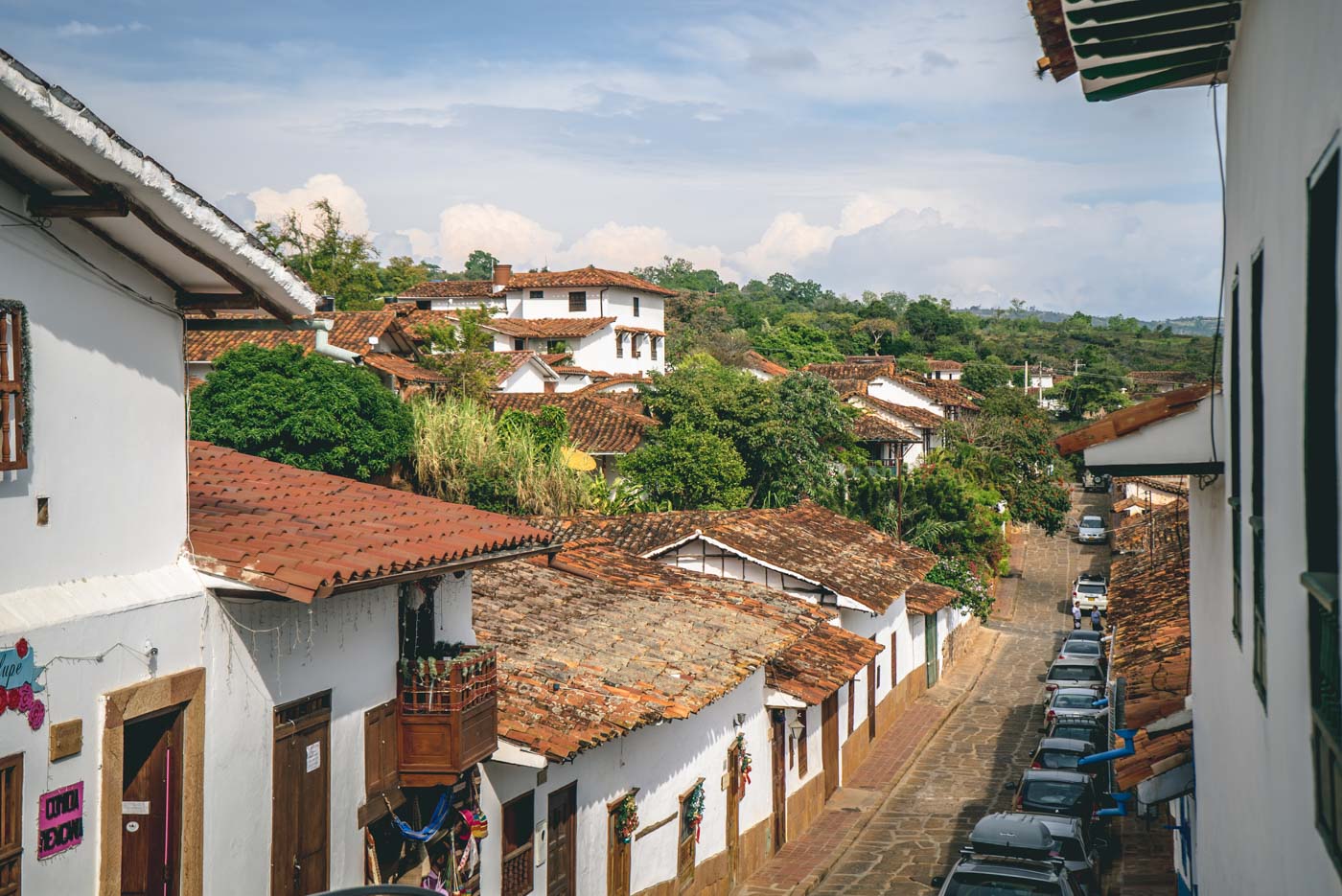 Travel in Colombia: Small town of Barrichara, near San Gil, Colombia