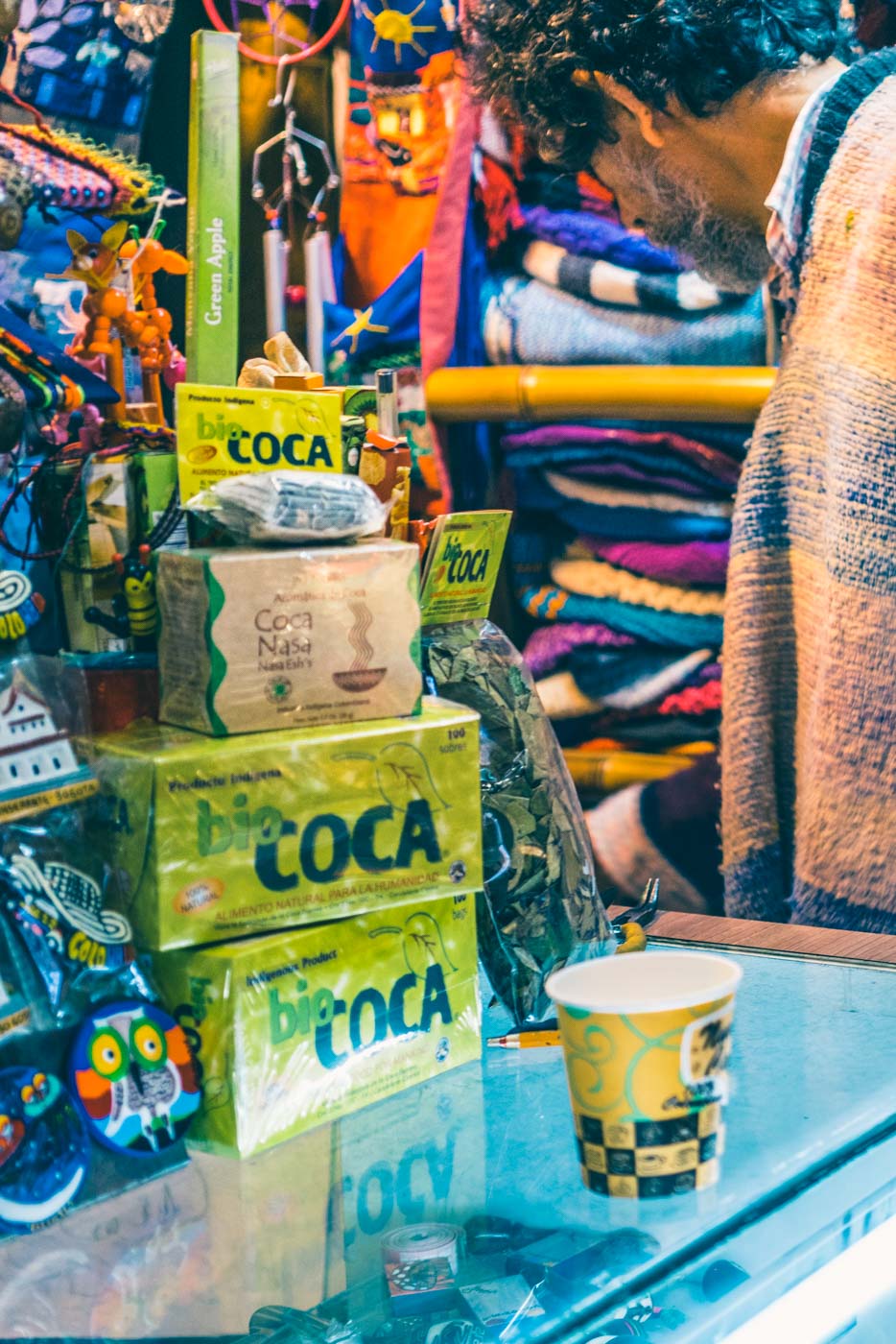 Colombia Bogota coca tea 4714