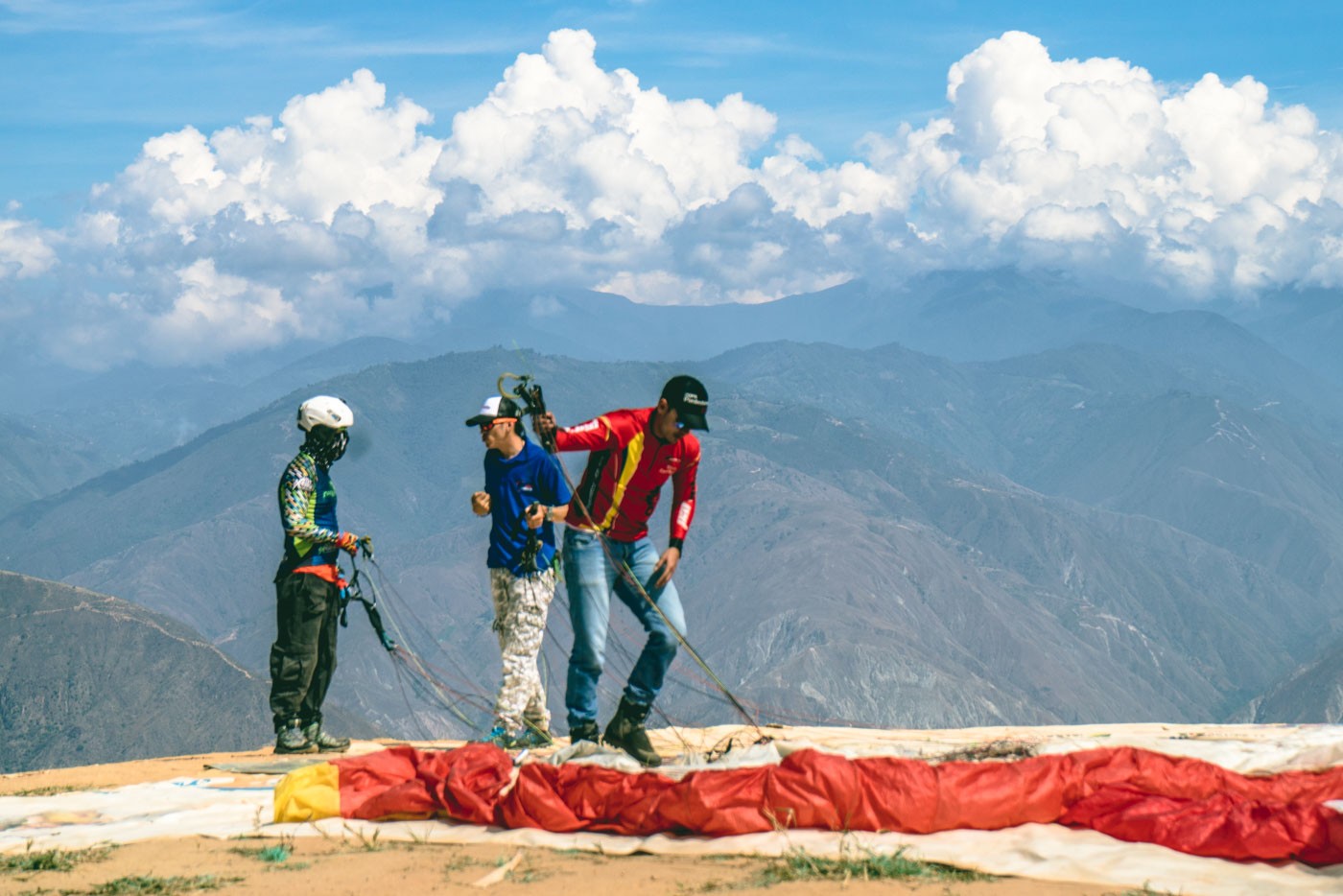 paragliding san gil