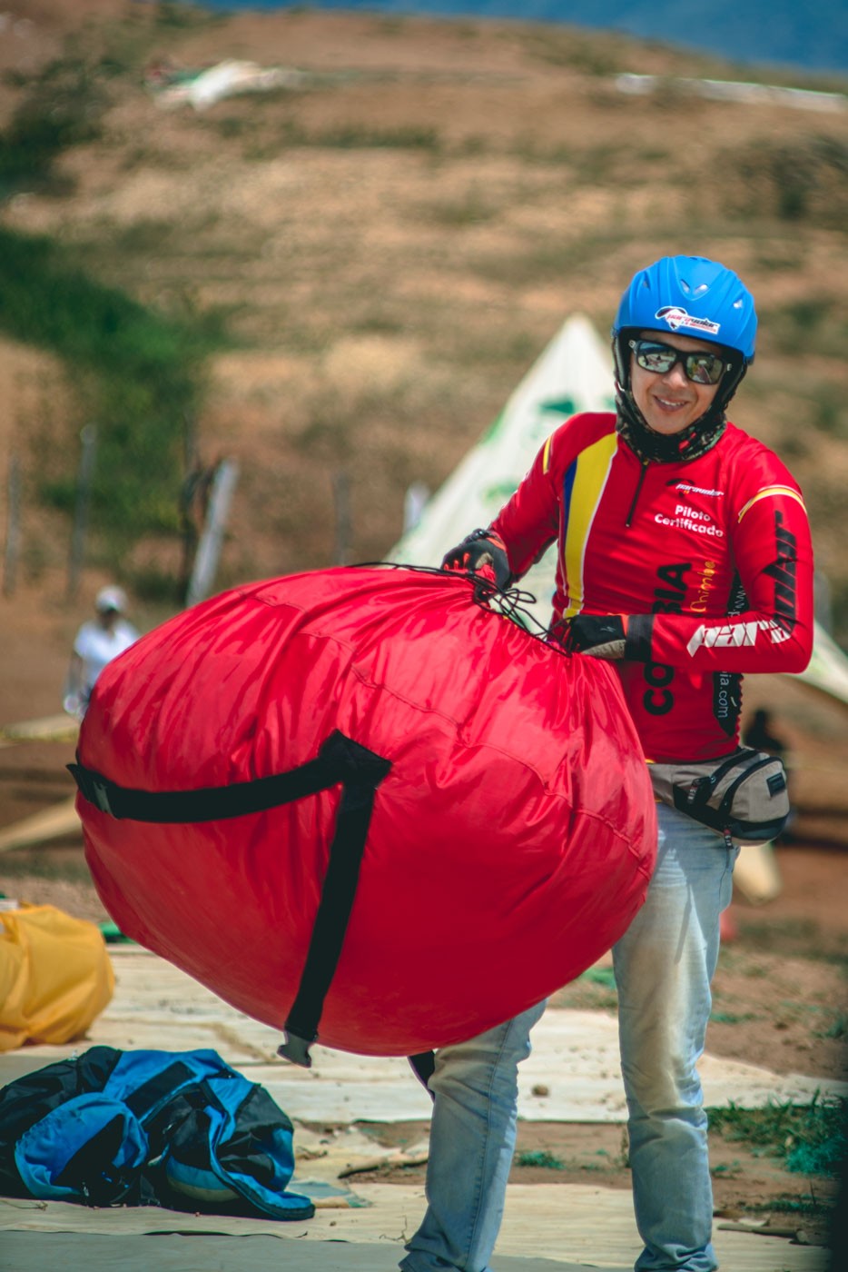 paragliding san gil