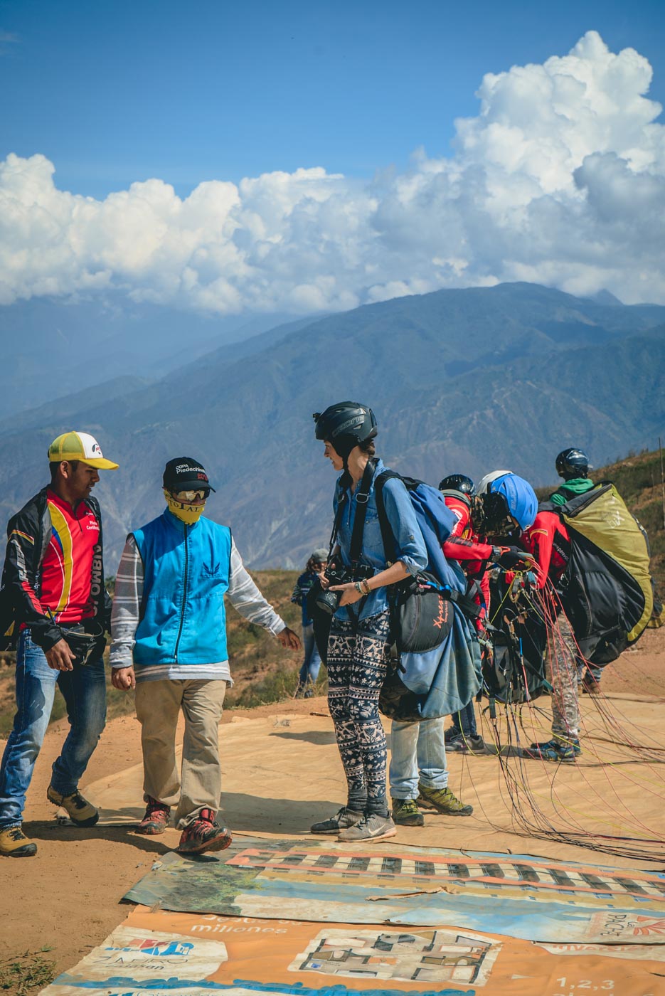 paragliding san gil