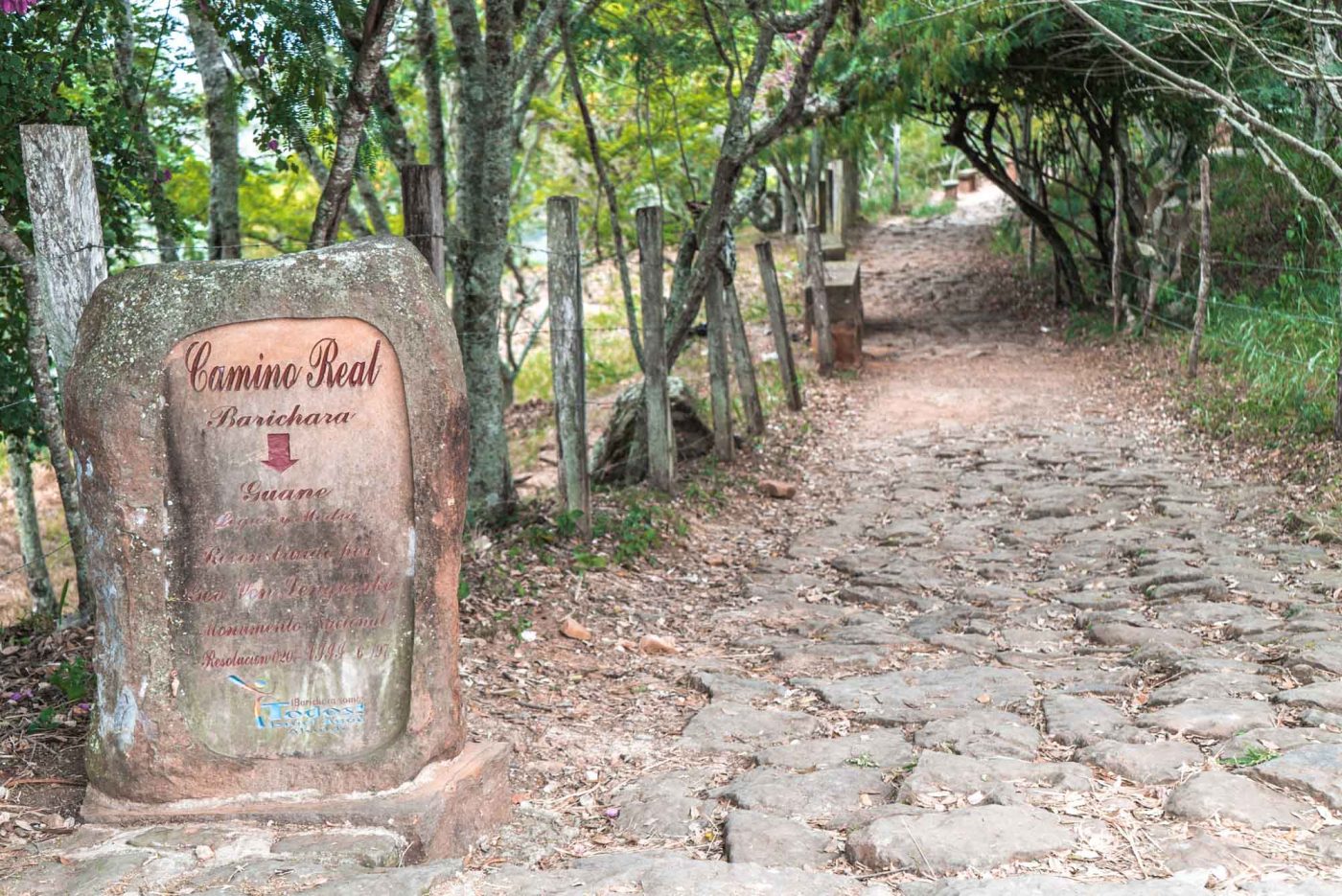 Camino Real trail, Barichara to Guane. San Gil, Colombia