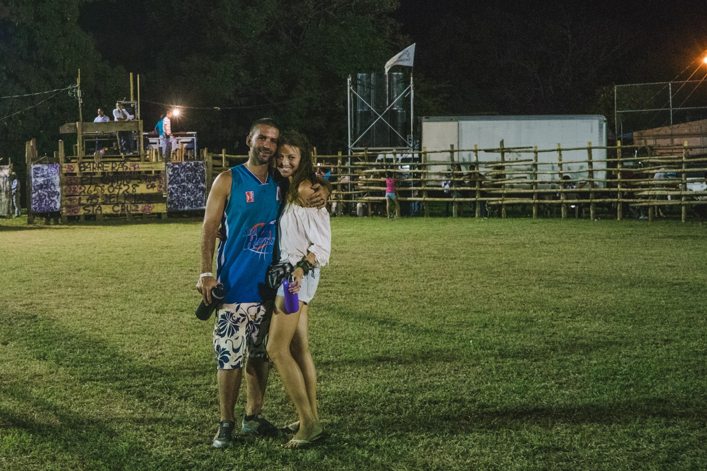 Max & Oksana at the Costa Rican fiesta. Paraiso