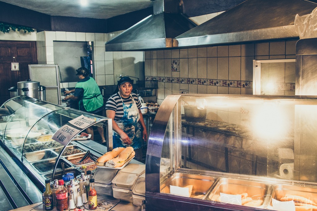 traditional Costa Rican foods: Inside a "Soda" in San Jose, Costa Rica