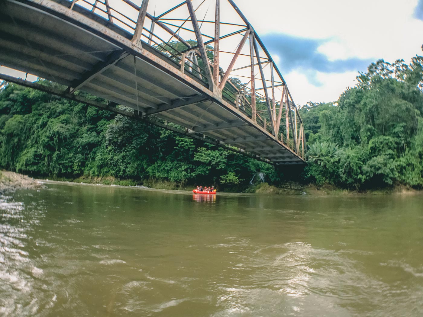 Bridge crossing Costa Rica