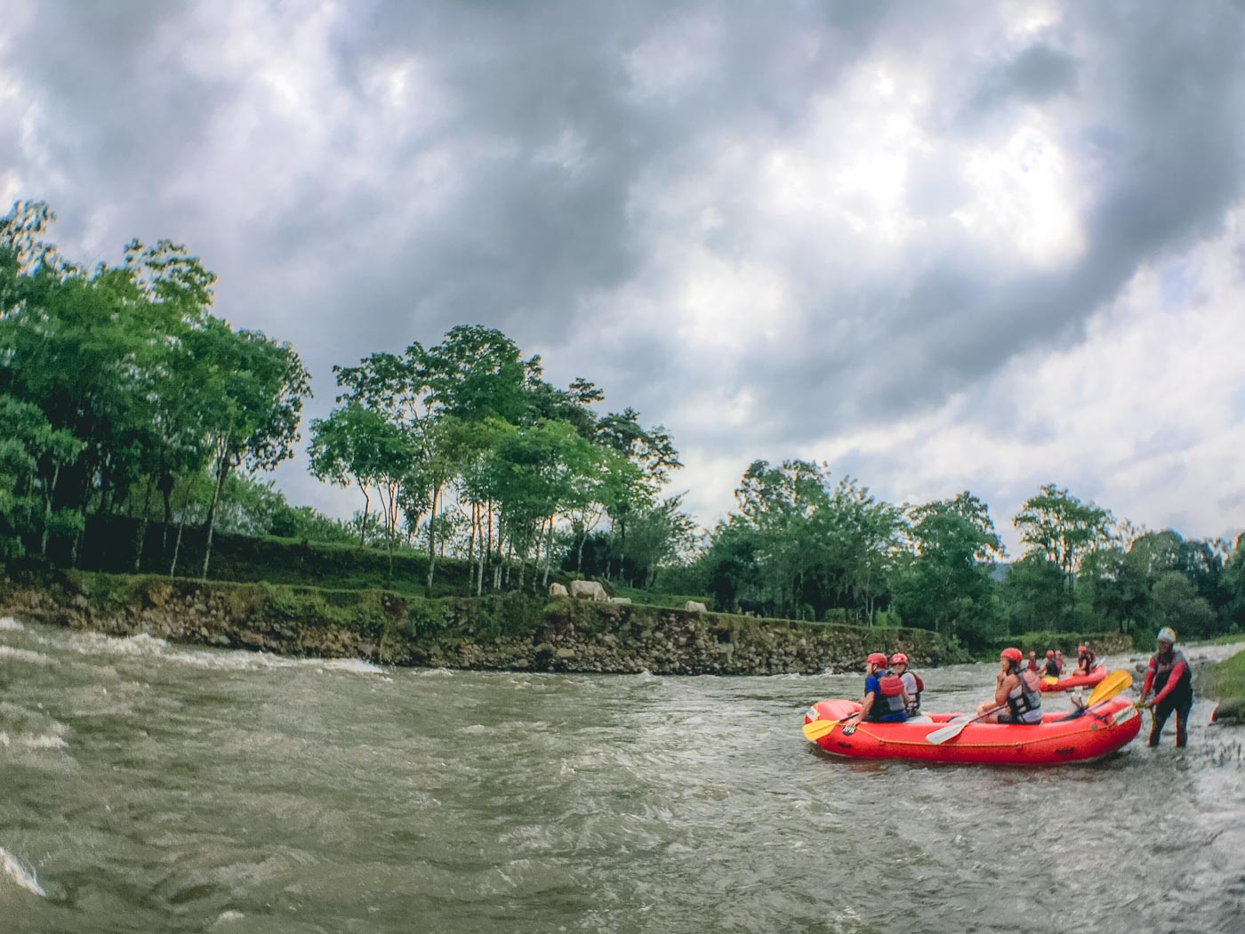 White water rafting, Arenal, Costa Rica 