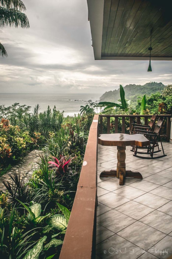 Costa Verde Restaurant: View from El Avion Restaurant. Manuel Antonio