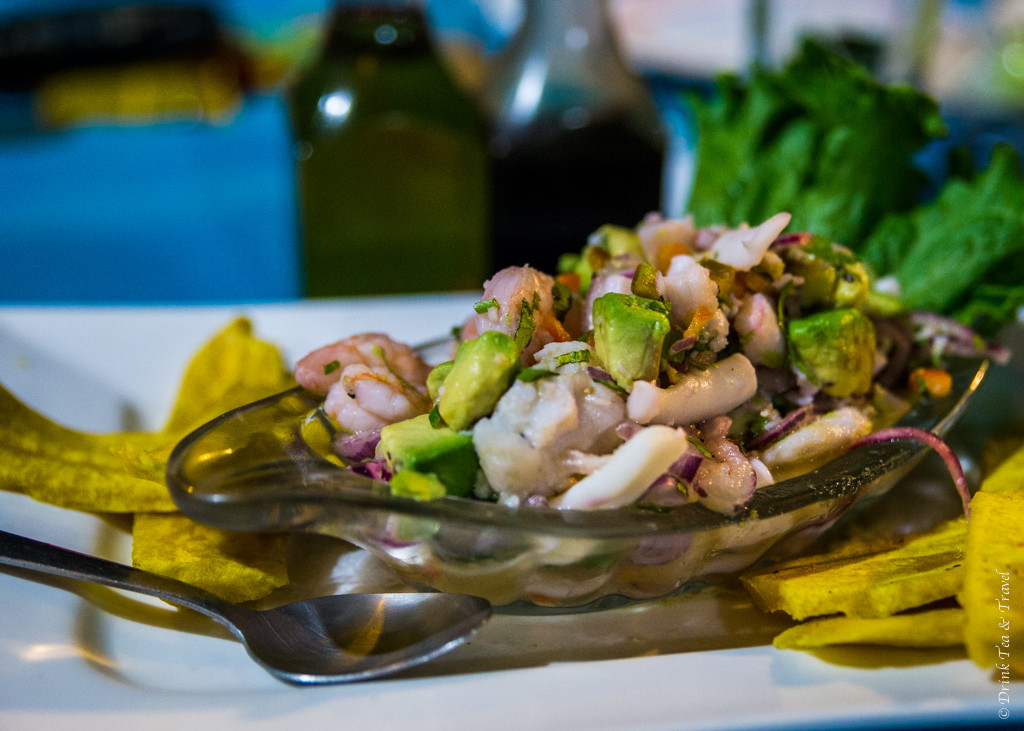 Costa Rica food: Ceviche