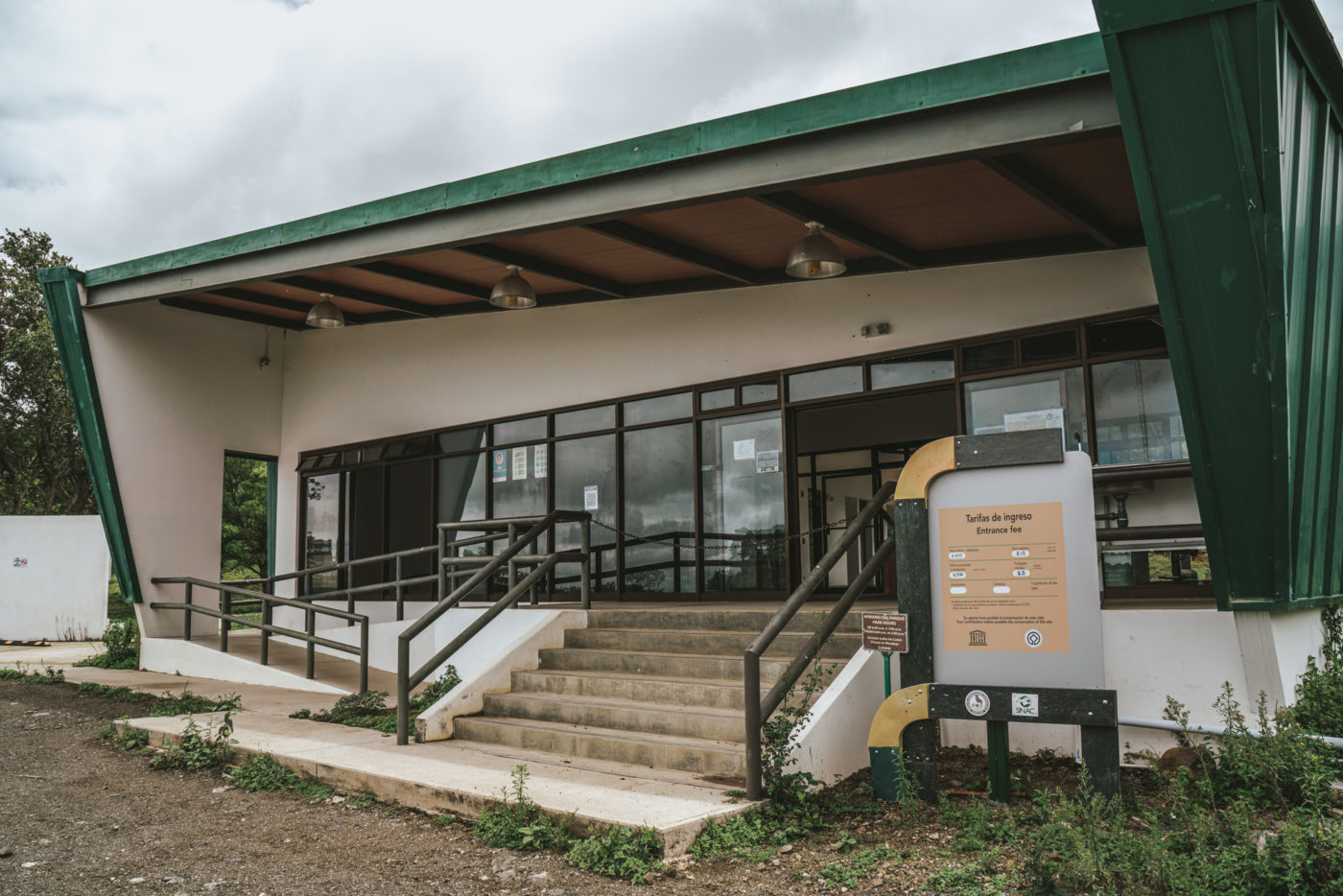 Entrance office at Rincon de la Vieja National Park