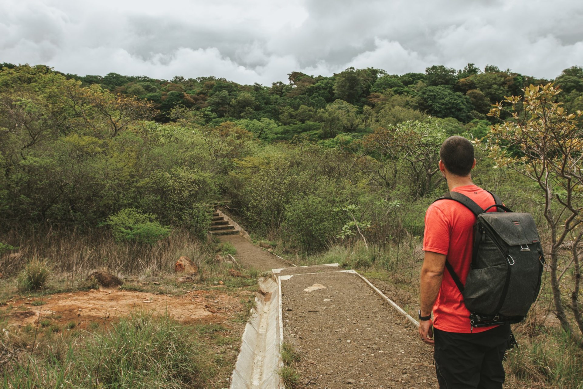 On the trail in Rincon de la Vieja National Park