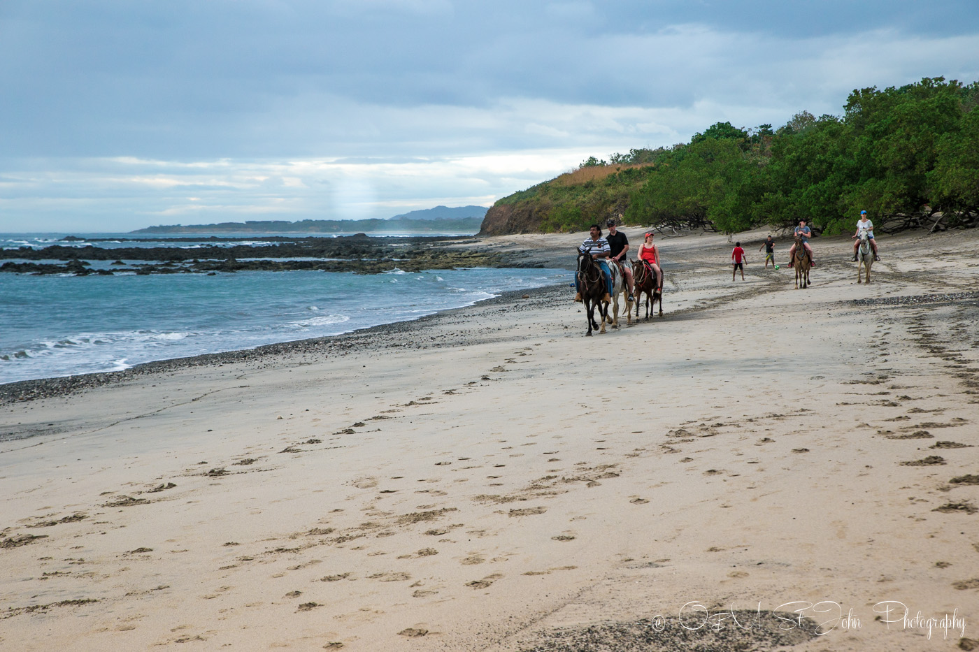 Costa Rica Guanacaste beach horseback ride 0074