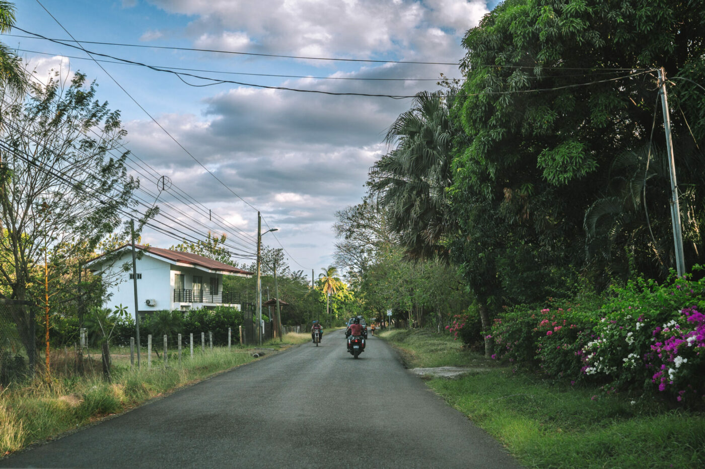 Rural road in Guanacaste, Costa Rica